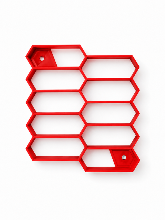 HexaStack Wall Display